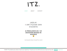 Tablet Screenshot of itziarsanvicente.com